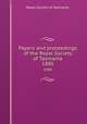 Papers and proceedings of the Royal Society of Tasmania.. 1886, Royal Society of Tasmania. 