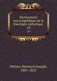 Dictionnaire encyclopdique de la theologie catholique .. 24, Wetzer, Heinrich Joseph, 1801-1853 