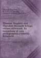 Thomae Magistri sive Theoduli Monachi Ecloga vocum atticarum. Ex recensione et cum prolegomenis Friderici Ritschelii, Thomas, Magister, fl. 1310-1327,Ritschl, Friedrich Wilhelm, 1806-1876 
