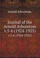 Journal of the Arnold Arboretum.. v.5-6 (1924-1925), Arnold Arboretum. 