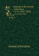 Journal of the Arnold Arboretum.. v.3-4 (1922-1923), Arnold Arboretum. 