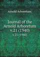 Journal of the Arnold Arboretum.. v.21 (1940), Arnold Arboretum. 
