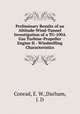 Preliminary Results of an Altitude-Wind-Tunnel Investigation of a TG-100A Gas Turbine-Propeller Engine II - Windmilling Characteristics, Conrad, E. W.,Durham, J. D 