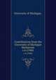 Contributions from the University of Michigan Herbarium.. v.4 (1940), University of Michigan. 