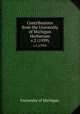 Contributions from the University of Michigan Herbarium.. v.2 (1939), University of Michigan. 
