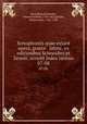 Xenophontis quae extant opera, graece & latine, ex editionibus Schneideri et Zeunii; accedit index latinus. 07-08, Xenophon,Schneider, Johann Gottlob, 1750-1822,Zeune, Johann Karl, 1736-1788 
