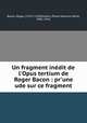 Un fragment inedit de l