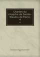 Chartes du chapitre de Sainte-Waudru de Mons;. 4, Collegiate church Chapitre 