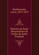 Histoire de Saint Bonaventure de l