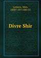 Divre Shir, Letteris, Meir, 1800?-1871 880-01 
