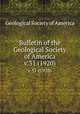 Bulletin of the Geological Society of America. v.31 (1920), Geological Society of America 