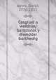 Casgliad o weithiau barddonol y diweddar barchedig, Jones, David, 1770-1831 