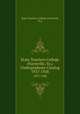 State Teachers College (Farmville, Va.) Undergraduate Catalog. 1937-1938, State Teachers College (Farmville, Va.) 
