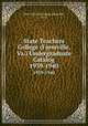 State Teachers College (Farmville, Va.) Undergraduate Catalog. 1939-1940, State Teachers College (Farmville, Va.) 
