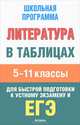 ЕГЭ-13. Литература. 5-11 классы. Литература в таблицах, Наталья Александровна Миронова 