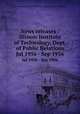 News releases / Illinois Institute of Technology, Dept. of Public Relations.. Jul 1956 - Sep 1956, Illinois Institute of Technology. Dept. of Public Relations. 