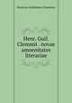 Henr. Guil. Clemmii . novae amoenitates literariae, Henricus Guilielmus Clemmius 