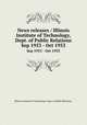 News releases / Illinois Institute of Technology, Dept. of Public Relations.. Sep 1953 - Oct 1953, Illinois Institute of Technology. Dept. of Public Relations. 
