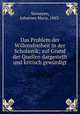 Das Problem der Willensfreiheit in der Scholastik. auf Grund der Quellen dargestellt und kritisch gewrdigt, Verweyen, Johannes Maria, 1883- 