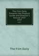 The Film Daily Presents the Product Guide and Director`s Annual 1937. 1937, The Film Daily 