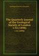 The Quarterly journal of the Geological Society of London. v.54 (1898), Geological Society of London 