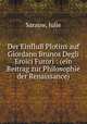 Der EinfluB Plotins auf Giordano Brunos Degli Eroici Furori : (ein Beitrag zur Philosophie der Renaissance), Sarauw, Julie 