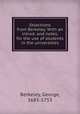 Selections from Berkeley. With an introd. and notes, for the use of students in the universities, Berkeley, George, 1685-1753 