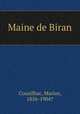 Maine de Biran, Couailhac, Marius, 1856-1904? 