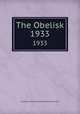 The Obelisk.. 1933, Southern Illinois State Normal University 