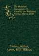 The Christian Foundation, Or, Scientific and Religious Journal, March, 1880, Various,Walker, Aaron, 1826- [Editor] 
