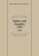 Sights and Insights. 1935, Salem College (Winston-Salem, N.C.) 