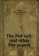 The Poe cult, and other Poe papers, Didier, Eugene Lemoine, 1838-1913 