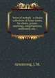 Voice of melody : a choice collection of hymn tunes, for choirs, prayer-meetings, congregations, and family use /, Armstrong, J. M. 