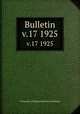 Bulletin. v.17 1925, University of Massachusetts at Amherst 
