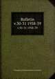 Bulletin. v.30-31 1938-39, University of Massachusetts at Amherst 