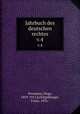 Jahrbuch des deutschen rechtes. v.4, Neumann, Hugo, 1859-1915,Schlegelberger, Franz, 1876- 
