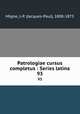 Patrologiae cursus completus : Series latina. 93, Migne, J.-P. (Jacques-Paul), 1800-1875 