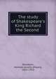 The study of Shakespeare