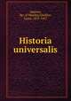 Historia universalis, Agapius, Bp. of Membij,Cheikho, Louis, 1859-1927 