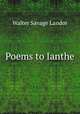 Poems to Ianthe, Walter Savage Landor 