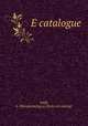 E catalogue, Wolff, L. Manufacturing co. [from old catalog] 