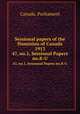 Sessional papers of the Dominion of Canada 1913. 47, no.1, Sessional Papers no.K-U, Canada. Parliament 