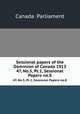 Sessional papers of the Dominion of Canada 1913. 47, No.5, Pt.1, Sessional Papers no.8, Canada. Parliament 