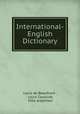 International-English Dictionary, Louis de Beaufront , Louis Couturat, Otto Jespersen 