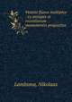 Ventris fluxus multiplex : ex antiquis et recentiorum monumentis propositus, Lambsma, Nikolaas 