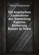 Die koptischen Zaubertexte der Sammlung Papyrus Erzherzog Rainer in Wien, Viktor Stegemann 