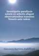 Investigatio parallaxis solaris ex selectis aliquot observationibus transitus Veneris ante solem ., Giovanni Battista Audiffredi 