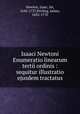 Isaaci Newtoni Enumeratio linearum tertii ordinis : sequitur illustratio ejusdem tractatus, Newton, Isaac, Sir, 1642-1727,Stirling, James, 1692-1770 