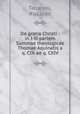 De gratia Christi : in I-II partem Summae theologicae Thomae Aquinatis a q. CIX ad q. CXIV, Tabarelli, Riccardo 