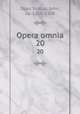 Opera omnia. 20, Duns Scotus, John, ca. 1266-1308 